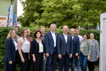 Die neu gewählte Vorstandschaft mit Bürgermeisterin Sibylle Entwistle